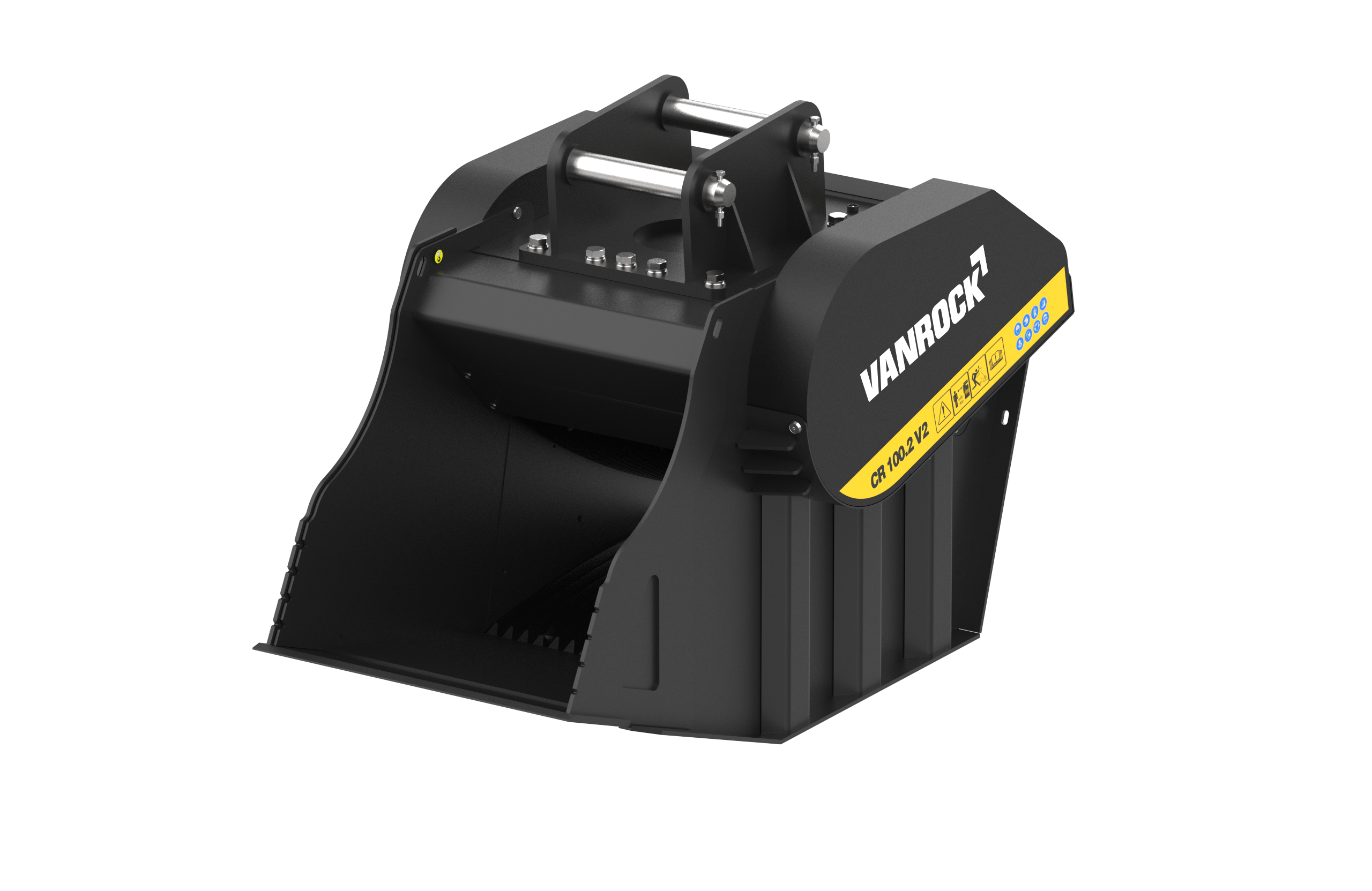 Vanrock CR 100.2 V2 bucket crusher