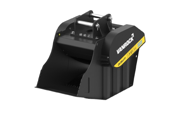 Vanrock CR 250.4 V1 hydraulic crusher bucket